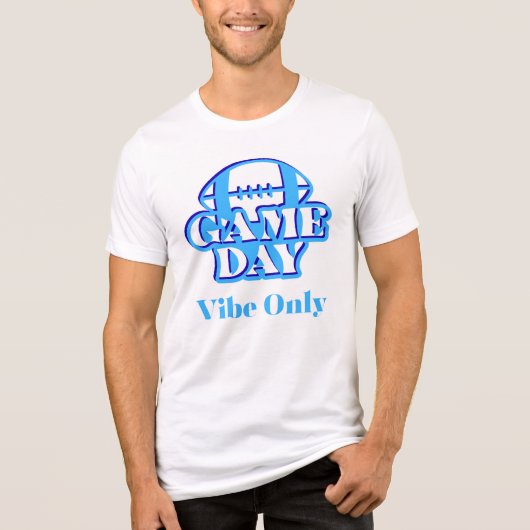 Football Spel Dag T-shirt (Voorkant)