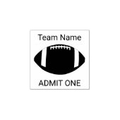 Football Spel Hand Stempel ADMIT ONE (Afrduk)