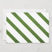 Football spel Verjaardag foto uitnodiging wit (Achterkant)