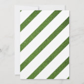 Football spel verjaardagsuitnodiging wit kaart (Achterkant)