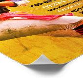 Football Speler, Football Camp Adverteren Poster (Hoek)