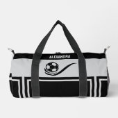 Football Speler, Football Team, Verjaardagscadeau Plunjezak (Voorkant)