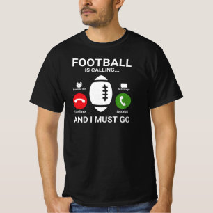 Football Speler Grappig Gezegde T-shirt