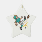 football speler keramisch ornament (Rechts)