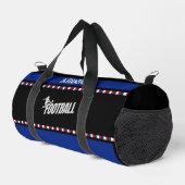 Football speler meisje, verjaardagscadeau, Franse  Plunjezak (Rechterhoek)