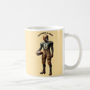  Football Speler met een Leather Helmet URM Koffiemok
