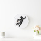 Football speler ronde klok (Huis)