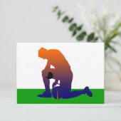 football speler silhouette kaart (Staand voorkant)