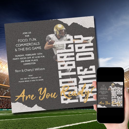 Football Speler Spel Dag Zwart Kaart