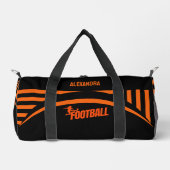 Football Speler, Team, Verjaardag Gift Duffle Bag Plunjezak (Voorkant)