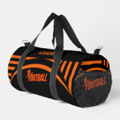 Football Speler, Team, Verjaardag Gift Duffle Bag Plunjezak (Rechterhoek)