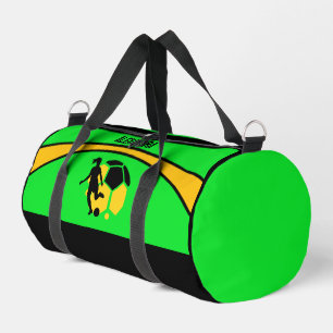 Football Speler, Team, Verjaardag Gift Duffle Bag Plunjezak
