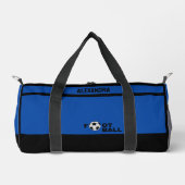 Football Speler, Team, Verjaardag Gift Duffle Bag Plunjezak (Voorkant)