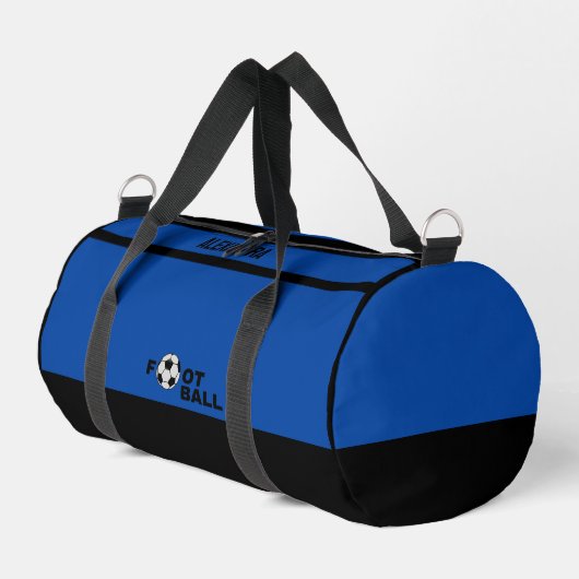 Football Speler, Team, Verjaardag Gift Duffle Bag Plunjezak (Linkerhoek)
