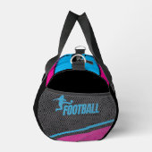 Football Speler, Team, Verjaardag Gift Duffle Bag Plunjezak (Rechts)