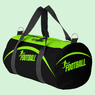 Football Speler, Team, Verjaardag Gift Duffle Bag Plunjezak
