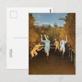 Football Spelers door Henri Rousseau Briefkaart (Voorkant / Achterkant)
