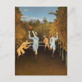 Football Spelers door Henri Rousseau Briefkaart (Voorkant)