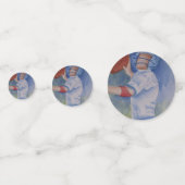 Football sport Birthday Confetti (Voorkanten)
