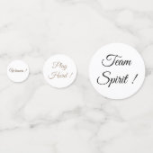 Football sport Birthday Confetti (Achterkanten)