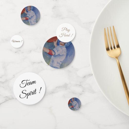 Football sport Birthday Confetti (Groep)