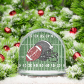 Football Sport Design Snow Globe Sneeuwbol (Kerstmis)
