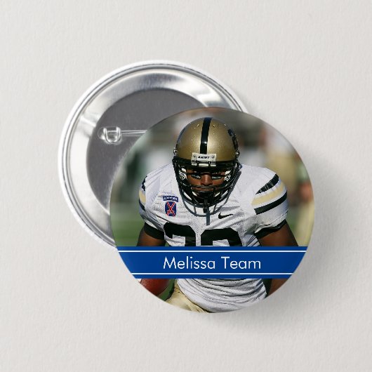 Football Sport Foto Ronde Button 5,7 Cm (Voorkant /achterkant)