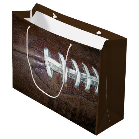 Football Sport Large Cadeautasje (Voorkant Gekanteld)