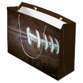 Football Sport Large Cadeautasje (Achterkant Gekanteld)