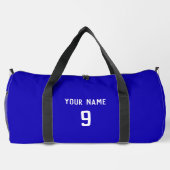 Football Sport Royal Blue Plunjezak (Achterkant)