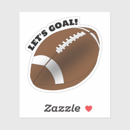 Football Sport Sticker (Vel)