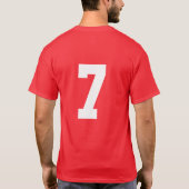 Football - sport- t-shirt (Achterkant)