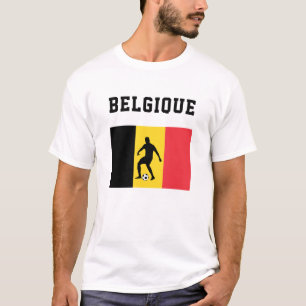 Football sport Voetbal België Belgische vlag T-shirt