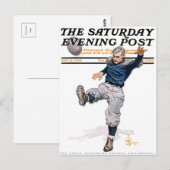 Football  sportacademie briefkaart (Voorkant / Achterkant)