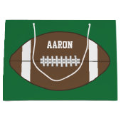 Football Sportartikelen - Aangepaste grote cadeaut Groot Cadeauzakje (Voorkant)