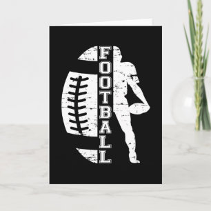 Football Sports Game American Team Funny Gift Idee Kaart