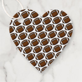 Football Sports Team Heart Player Fan Club Bedankjes Labels