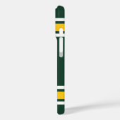 Football sportteam Jersey - Aangepast nummer Case-Mate iPhone Case (Achterkant / Links)