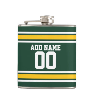 Football sportteam Jersey - Aangepast nummer Heupfles