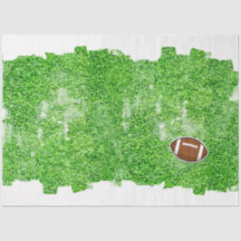 Football Sportteam Turf Green Grass Field Tissuepapier