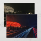 Football Stadium Post Card Briefkaart (Voorkant / Achterkant)