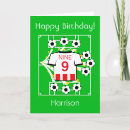 Football Star (Red & White Stripes - Sheffield) Kaart