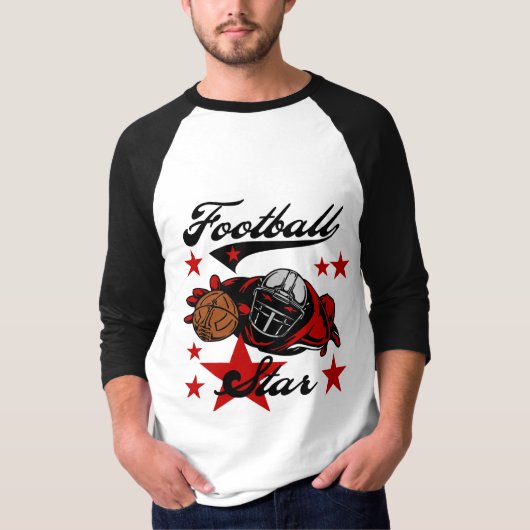 Football Star T-shirts en geschenken (Voorkant)