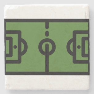 football stenen onderzetter