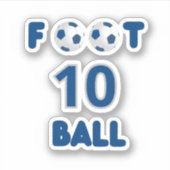 FOOTBALL STICKER (Voorkant)