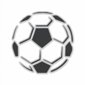 FOOTBALL STICKERS VOOR AUTO'S ETC (Voorkant)