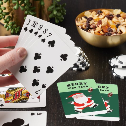 Football Stocking Stuffers Pokerkaarten (Insitu)