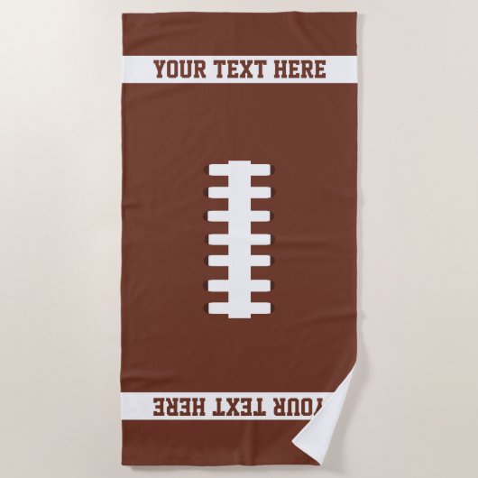 Football Strandlaken (Voorkant)