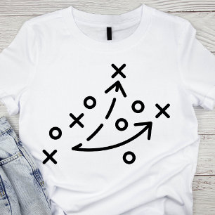 Football Strategie Playbook T-shirt