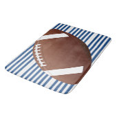 Football Stripes Design Bath Mat (Gekanteld)
